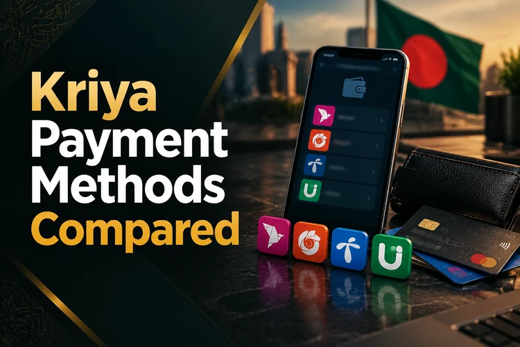 Kriya Payment Methods Compared
