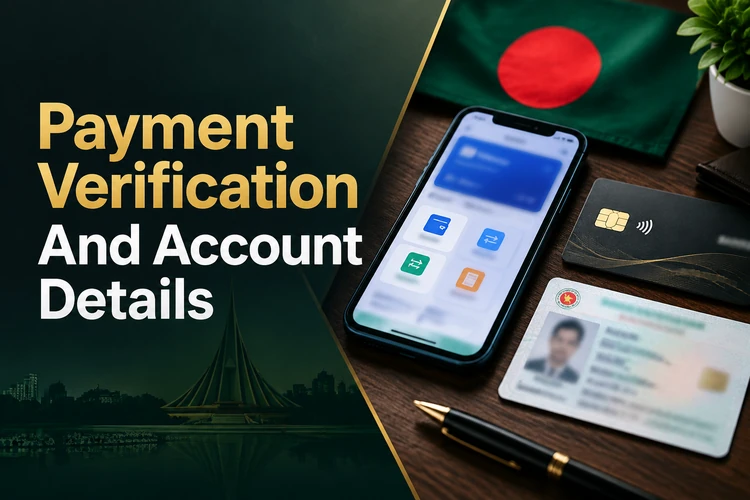 Payment Verification And Account Details